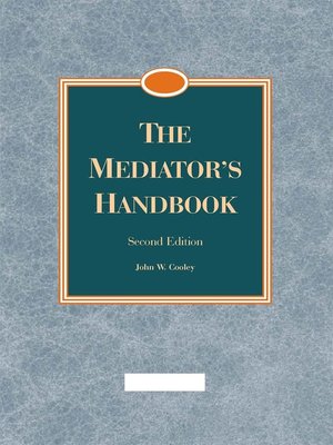 cover image of The Mediator's Handbook